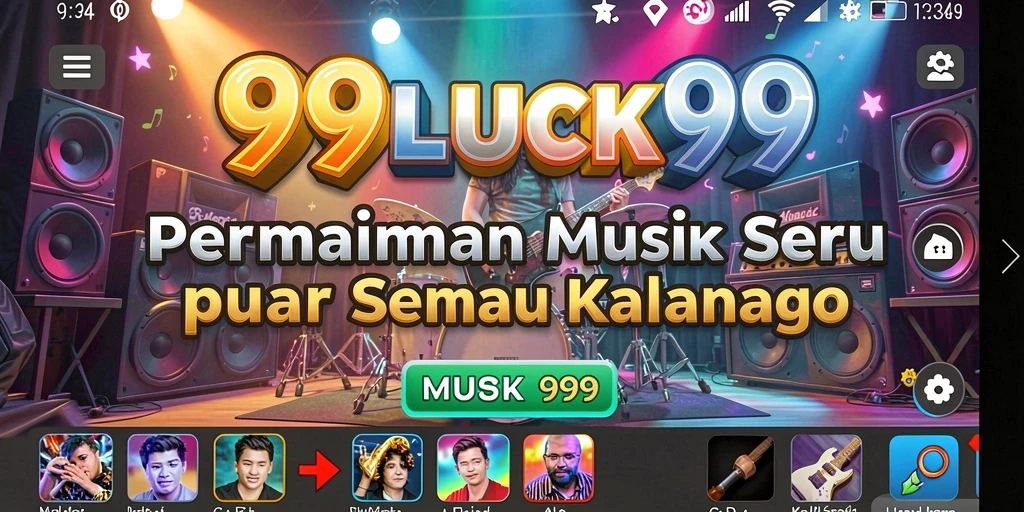 Screenshot dari permainan Music di 99LUCK99 yang menunjukkan antarmuka yang menarik.