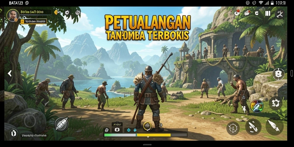Tampilan menakjubkan dari gameplay BATA123 di dunia terbuka.