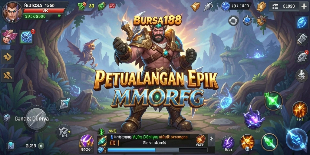 Gameplay BURSA188 yang menakjubkan dalam dunia MMORPG.