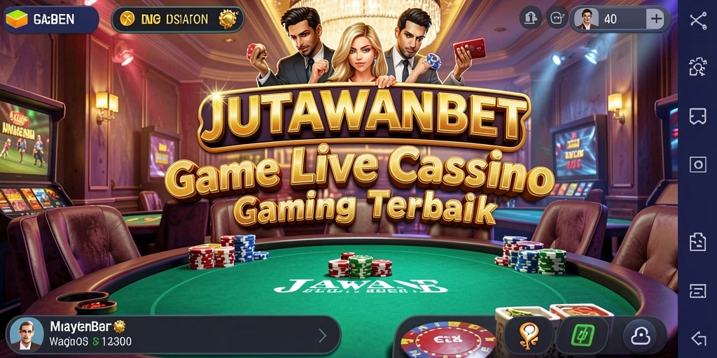 Tampilan utama gameplay JUTAWANBET yang menarik dan mendebarkan.