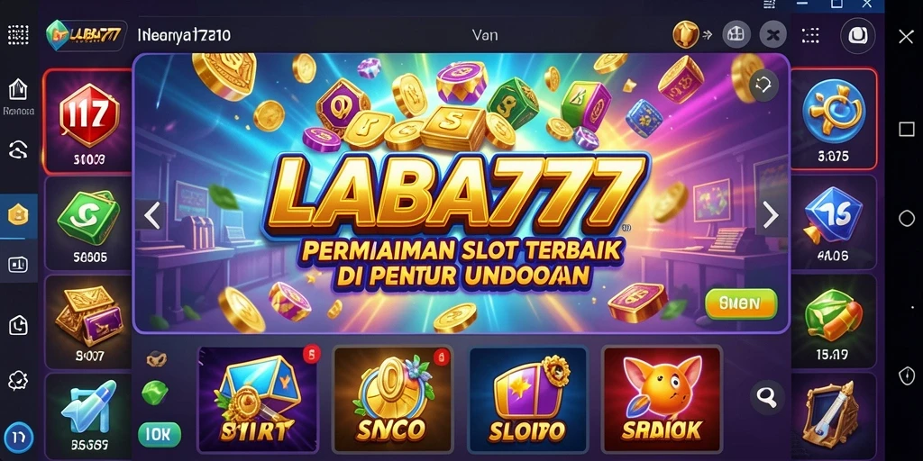 Screenshot gameplay LABA777 yang menunjukkan fitur slot yang menarik.
